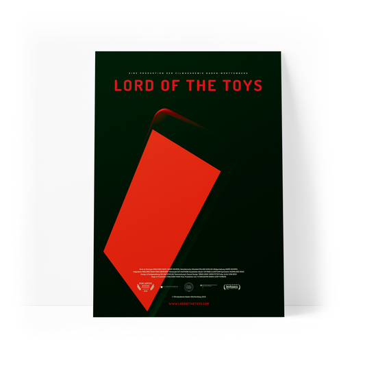 Lord of the Toys Filmplakat (Gefaltet)